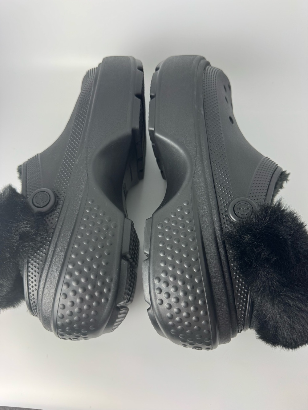 Crocs Stomp Lined Platform Clogs - Mens 12 - Picture 11 of 13